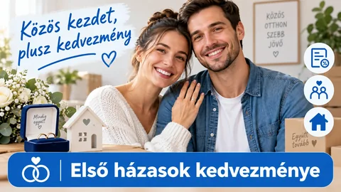 Fiatal házaspár – első házasok kedvezménye