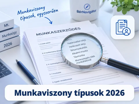 Munkaviszony-típusok 2026: szerződés, munkaidő és jogaid